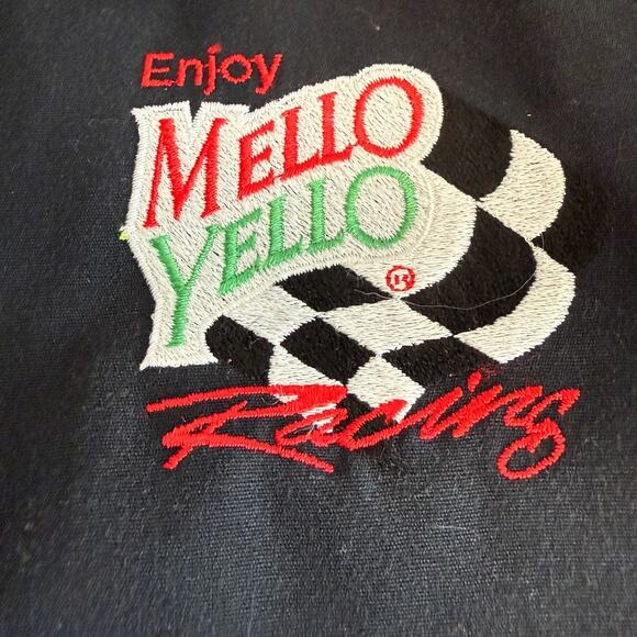 Vintage Kyle Petty Nascar Racing Jacket Mello Yellow Size 2XL Racer Brickyard - Picture 4 of 15